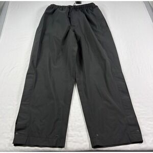 Zero Restriction Pants Mens Large Black Gore Tex Golf Rain Water Resistant